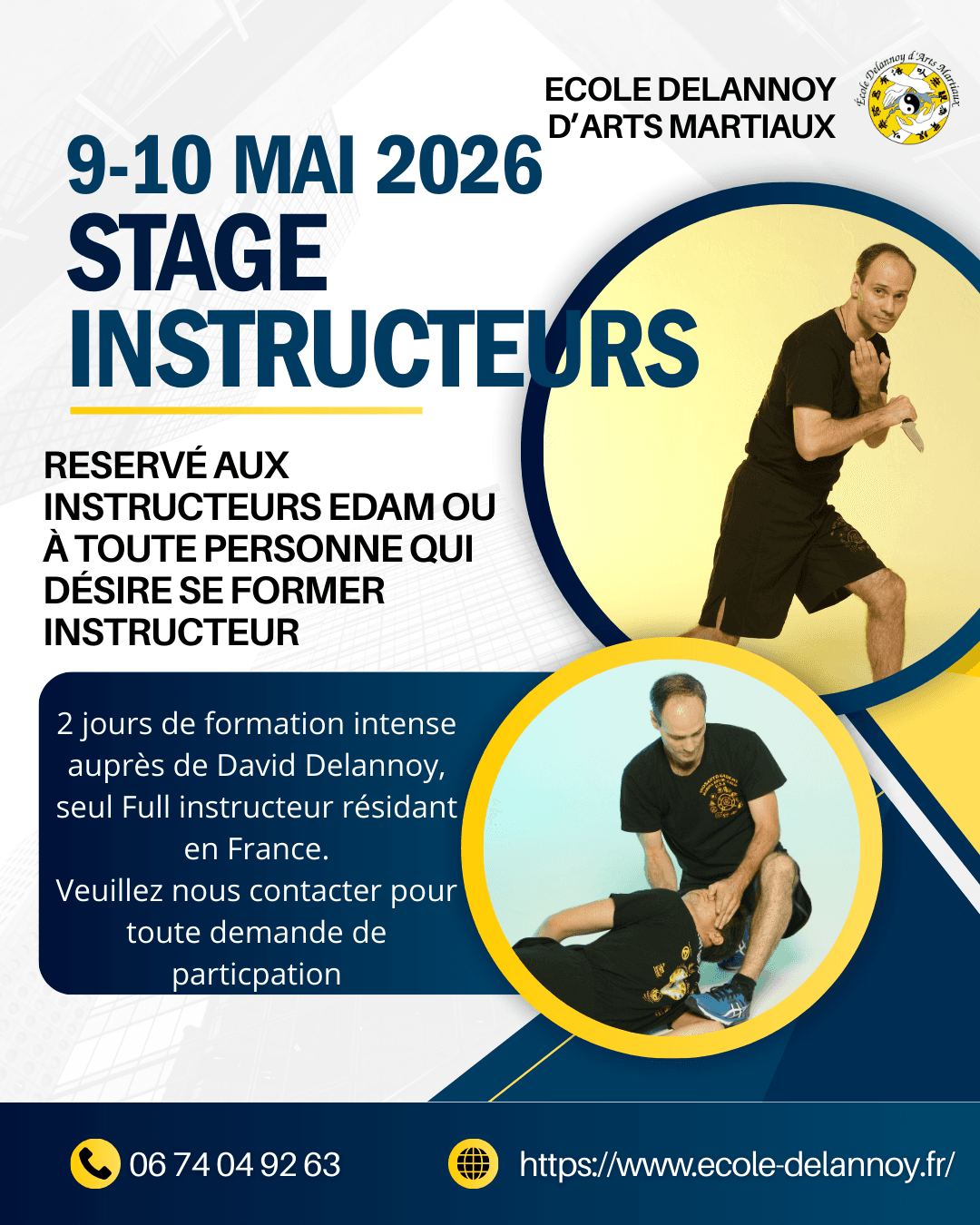 🎓 Stage Instructeurs – Formation avancée