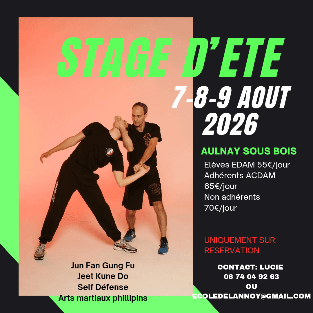 ☀️ Stage d’Été – Arts Martiaux & Self-Défense